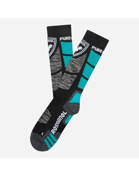 Chaussettes F Pure Elite bleu niagara