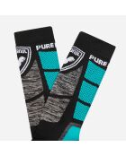 Chaussettes F Pure Elite bleu niagara