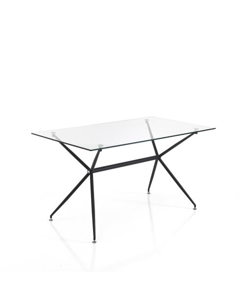 Table/Bureau Stick transparent - 76x80x140 cm