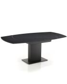 Table Extensible Epic 1 gris marbré - 77x90x120/180 cm