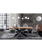 Table Fixe Tips Oak chêne - 76x100x200 cm