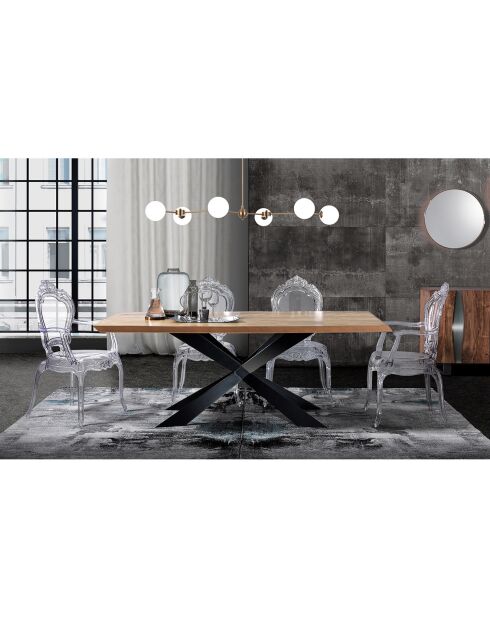 Table Fixe Tips Oak chêne - 76x100x200 cm