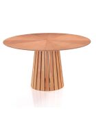 Table Ronde Volga  Wood chêne - 75xØ.137 cm