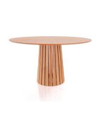 Table Ronde Volga  Wood chêne - 75xØ.137 cm