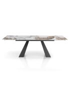 Table Extensible Hut 2 gris - 76x90x160/200/240 cm