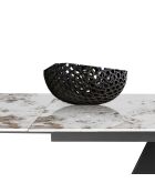 Table Extensible Hut 2 gris - 76x90x160/200/240 cm