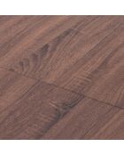 Table À Rallonges Logan Dark Wood  marron - 75x90x180/240 cm