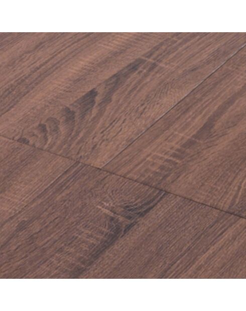 Table À Rallonges Logan Dark Wood  marron - 75x90x180/240 cm