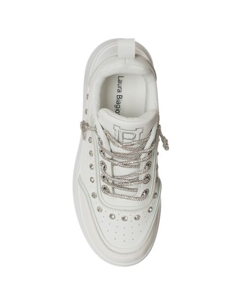 Sneakers 8729 Blanches
