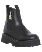 Boots en Cuir 885-31 Noires
