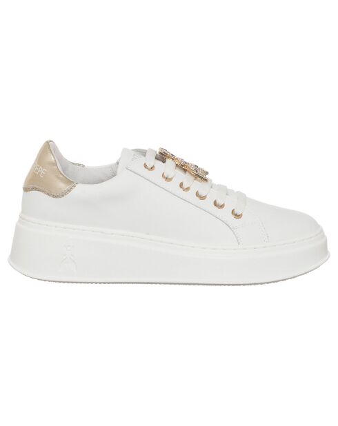 Sneakers en Cuir 751-06 Blanches