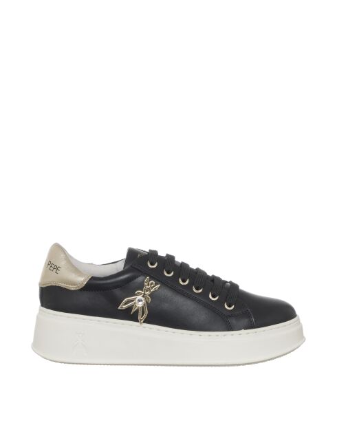 Sneakers en Cuir 303-31 Noires