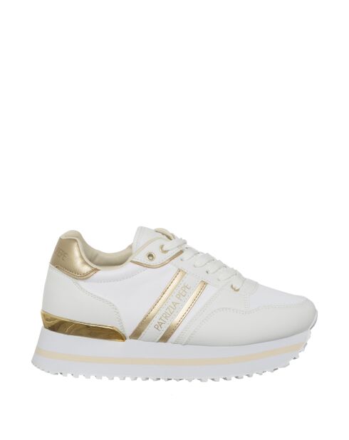 Sneakers en Cuir 767-06 Blanches