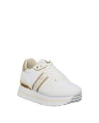 Sneakers en Cuir 767-06 Blanches