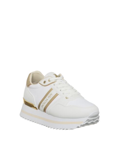 Sneakers en Cuir 767-06 Blanches