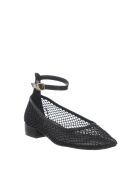 Ballerines en Cuir 340-01 Noires