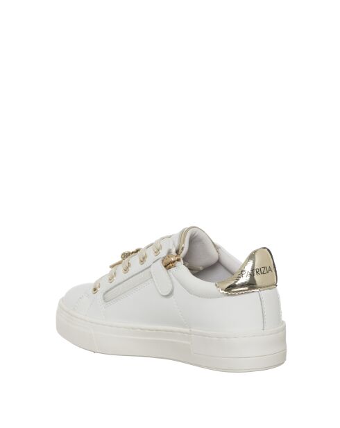 Sneakers en Cuir 300-27 Blanches