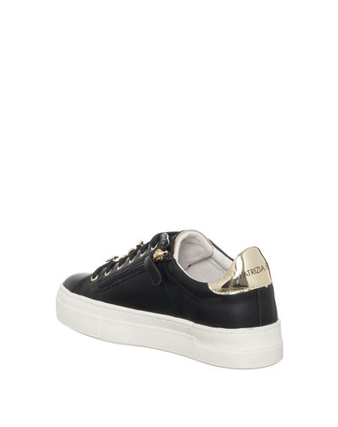 Sneakers en Cuir 824-31 Noires