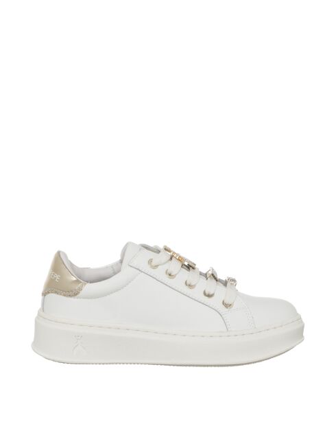 Sneakers en Cuir 302-27 Blanches