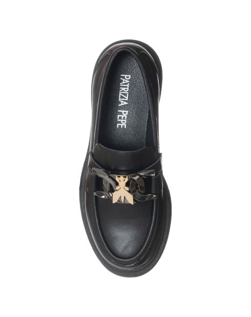 Moccasins en Cuir 282-31 Noirs