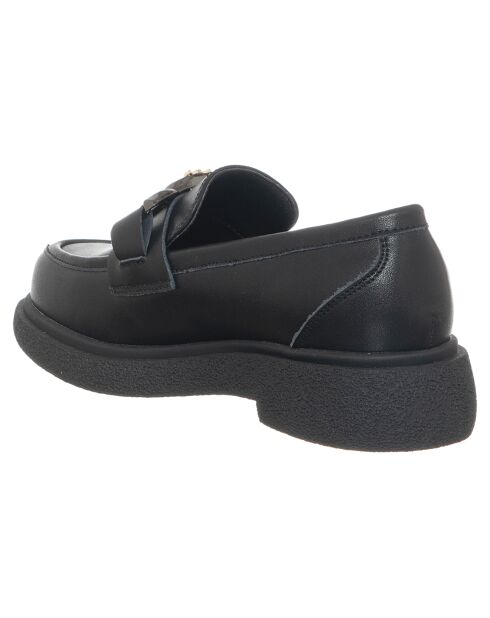 Moccasins en Cuir 282-31 Noirs
