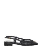 Ballerines en Cuir 341-01 Noires