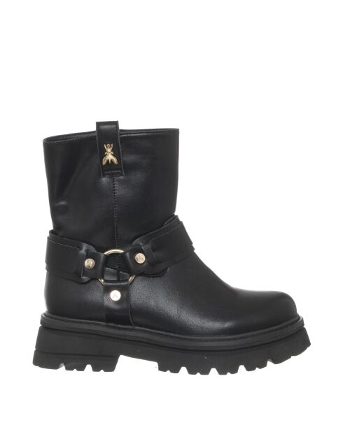 Boots en Cuir 897-31 Noires