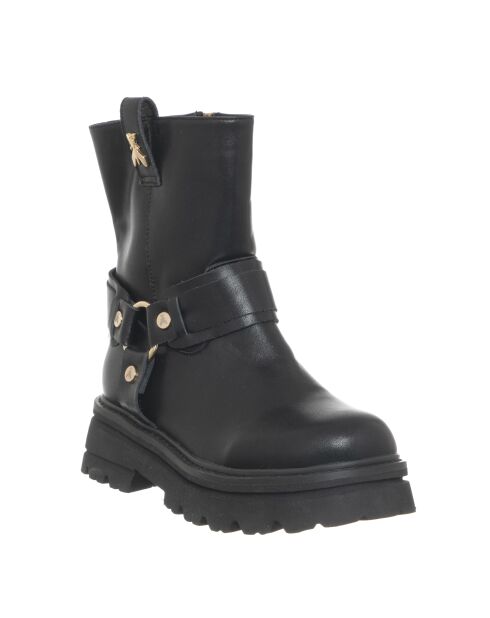 Boots en Cuir 897-31 Noires