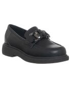 Mocassins en Cuir 282-01 Noirs