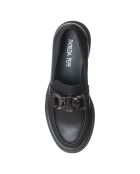 Mocassins en Cuir 282-01 Noirs