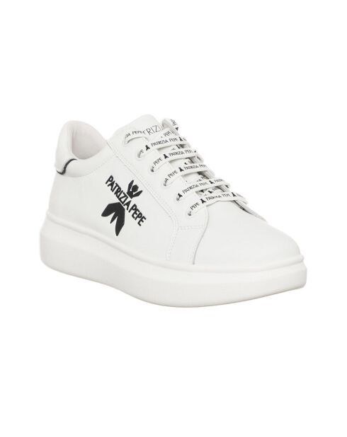 Sneakers en Cuir 210-06 Blanches