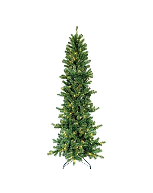 Sapin Slim Canadien 210cm- PVC - 240 LED - 646 branches