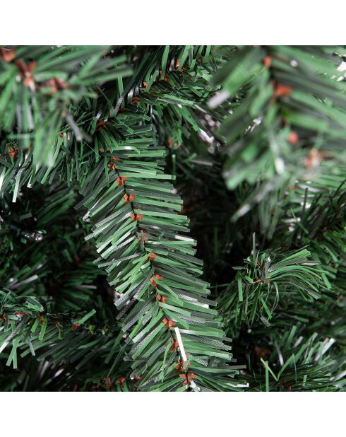 Sapin Slim Canadien 210cm- PVC - 240 LED - 646 branches