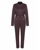 Traje Algoma Syrah de piel de cordero