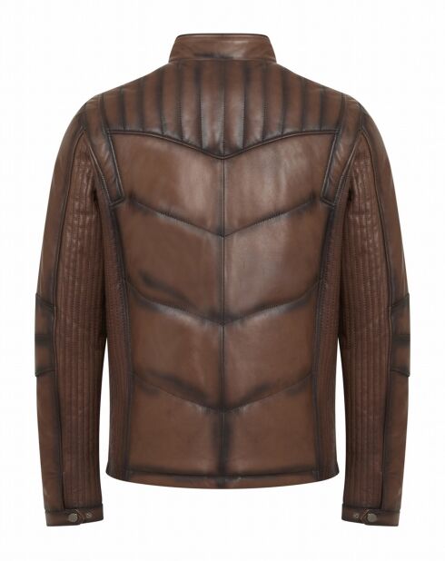 Blouson en Cuir d'Agneau Harrys cafe