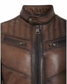 Blouson en Cuir d'Agneau Harrys cafe