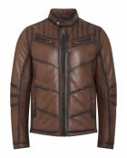 Blouson en Cuir d'Agneau Harrys cafe
