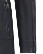 Schwarzes Kluane Lammfellkleid