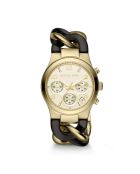 Montre Femme en Acier doré/noir