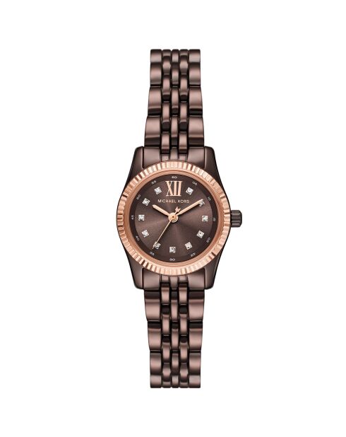 Montre Femme en Acier marron