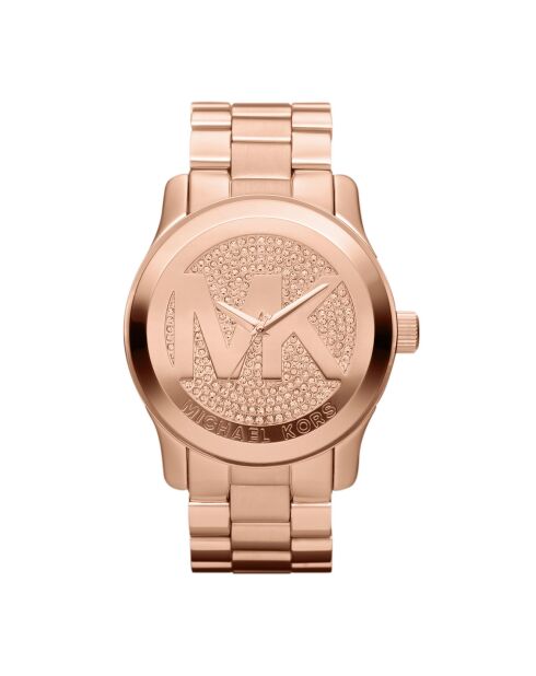 Montre Femme en Acier rose doré