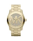 Montre Femme en Acier dorée