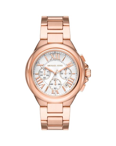 Montre Femme en Acier rose doré