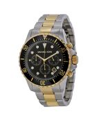 Montre Homme en Acier argenté/doré