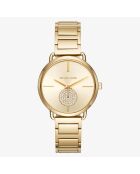 Montre Femme en Acier dorée