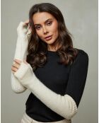 Gants en Laine mélangée Margot beiges