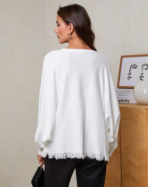 Pull Pauline blanc