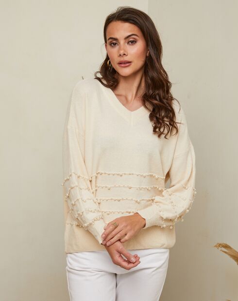 Pull Stella beige