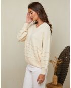 Pull Stella beige