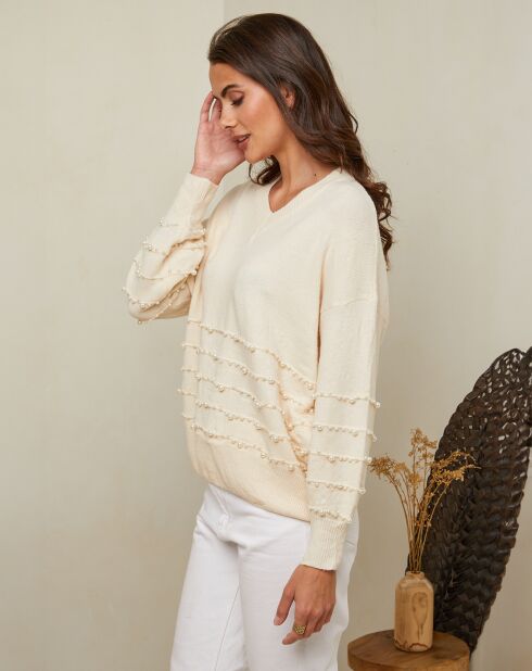 Pull Stella beige